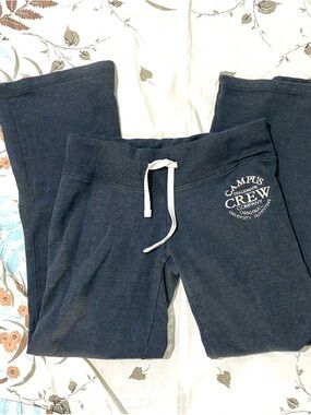 S/M Vintage dark grey campus crew joggers🐨